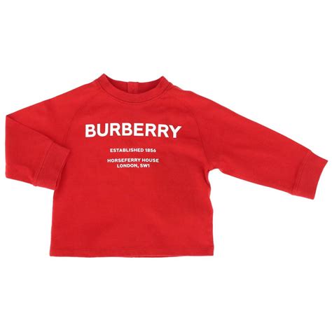 red newborn burberry shirt|Burberry baby clothes devon.